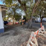 UAP W 25th flexipave section to be installed